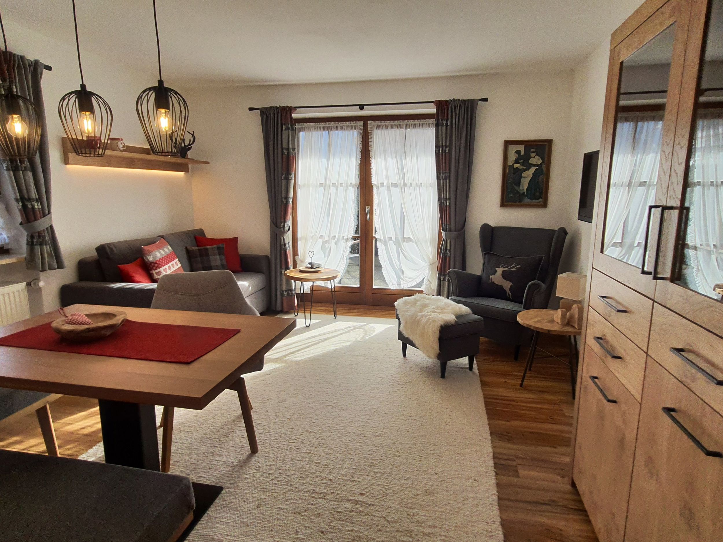 Wohnzimmer Fewo am Kirchplatz