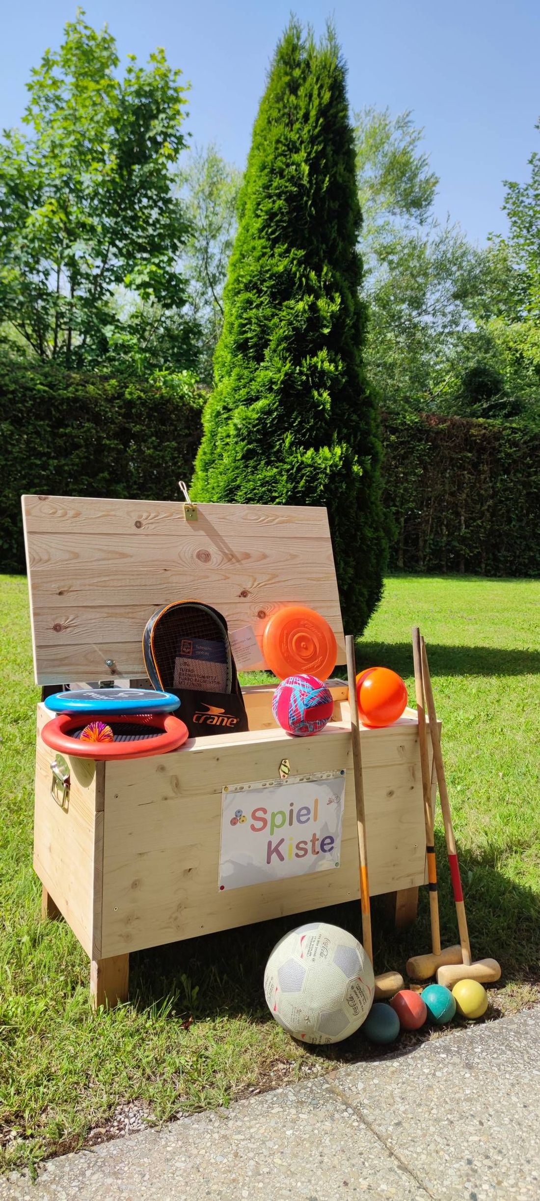 Spielkiste für Kinder