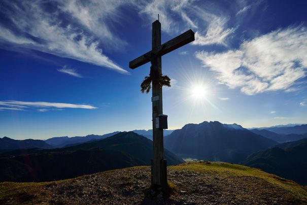 Gipfelkreuz am Fellhorn