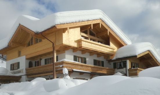 Unser Haus im Winter