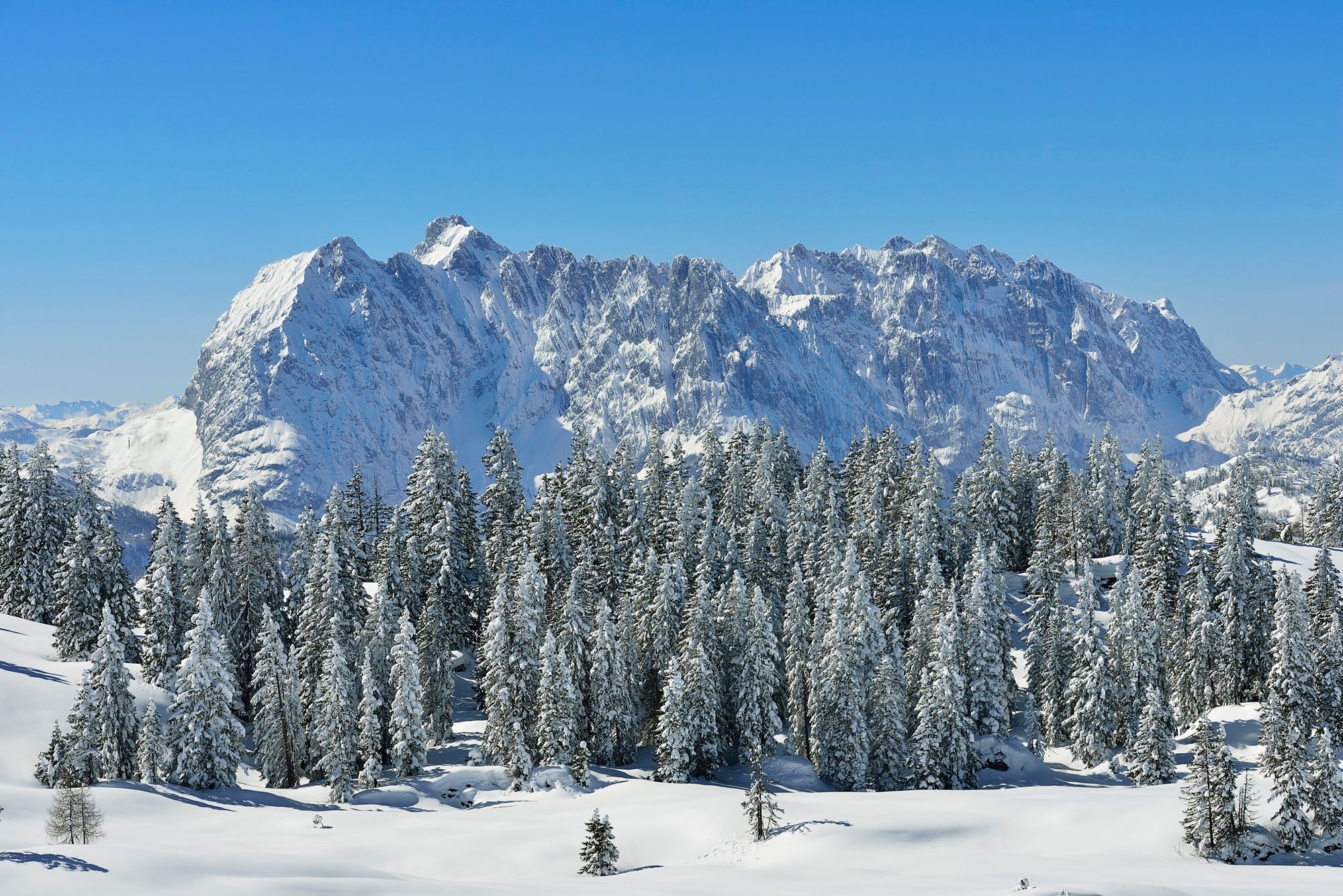 Winterlandschaft Kaisergebirge