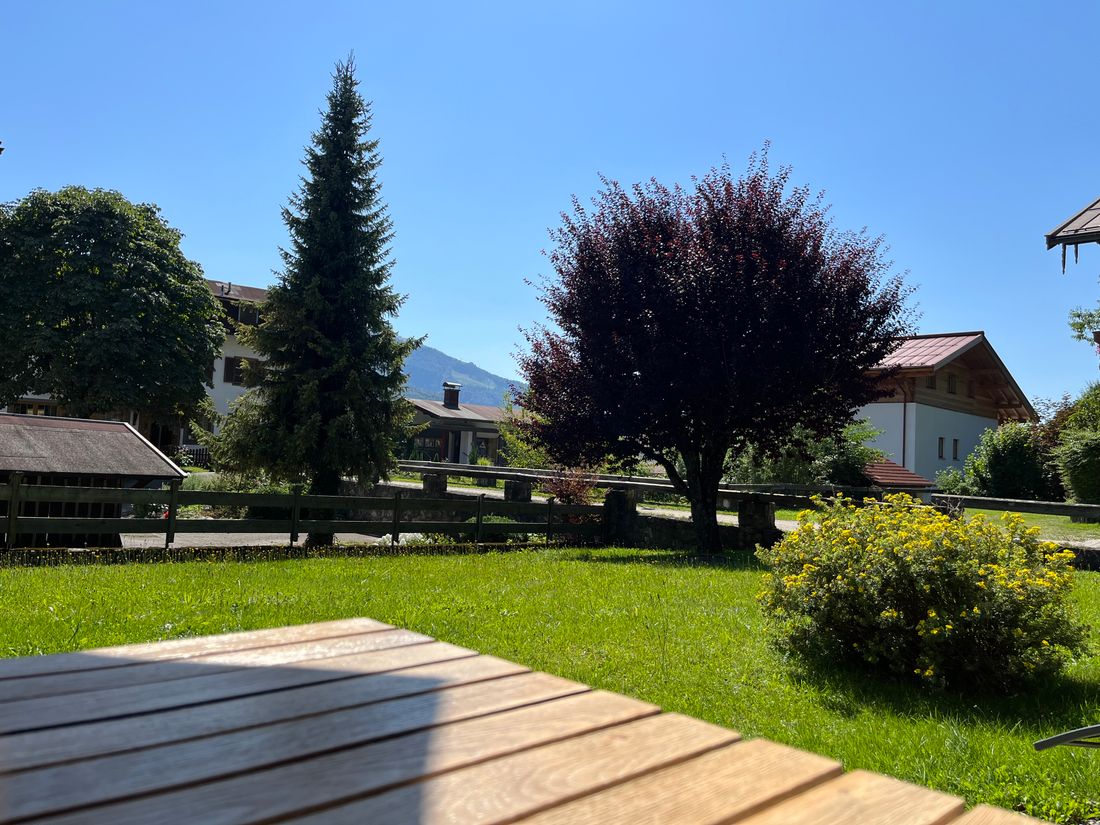 Blick von der Terrasse