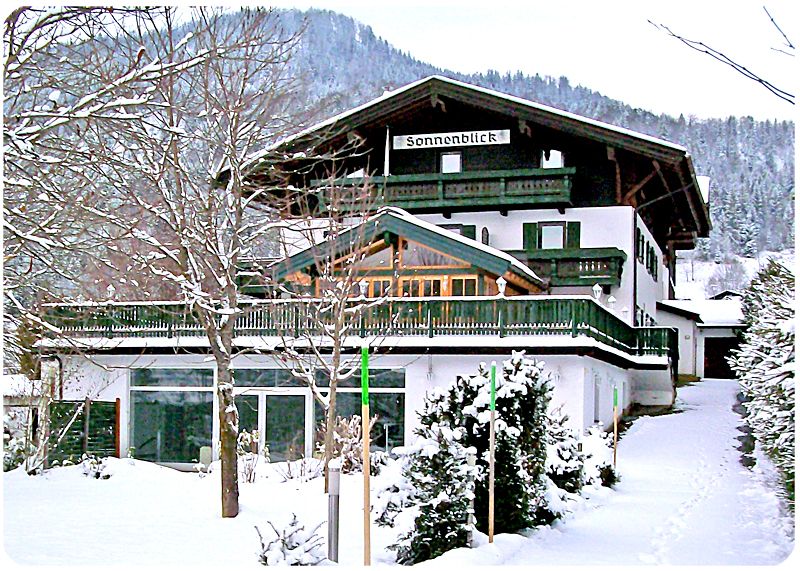 Unser Haus im Winter