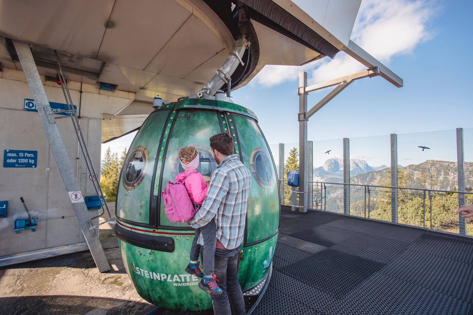 Gondola Waidring Steinplatte