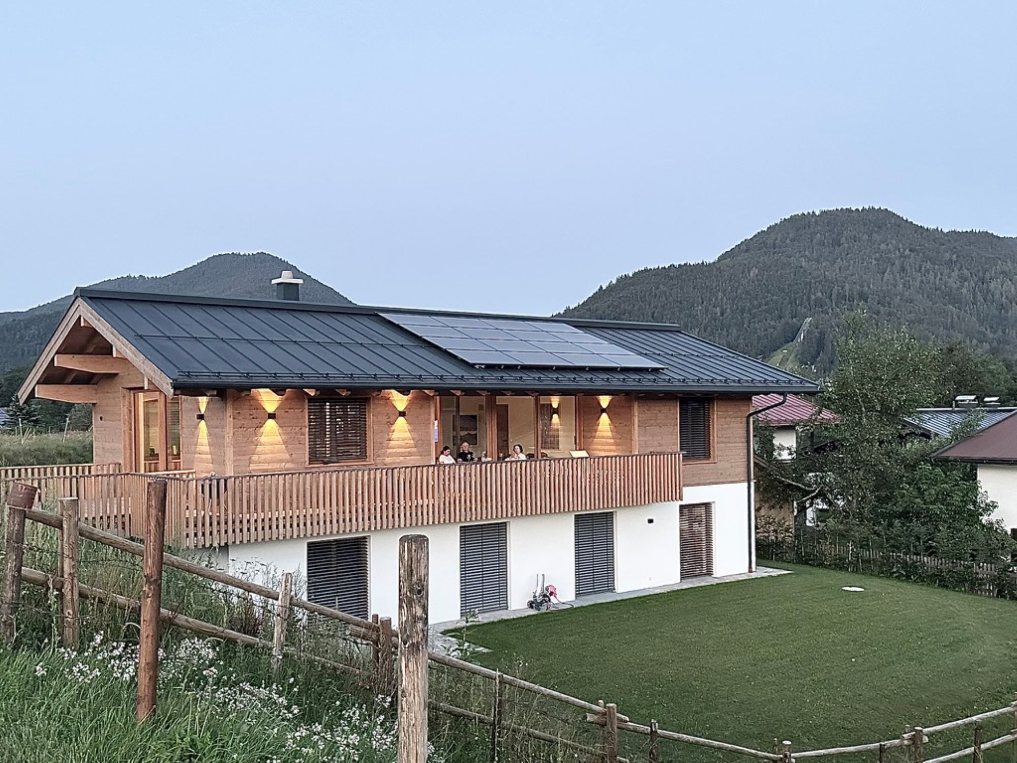 Haus Winklmatten von Westen