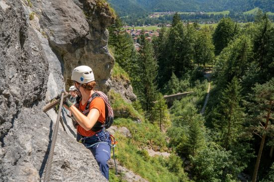 Klettersteig Reit im Winkl