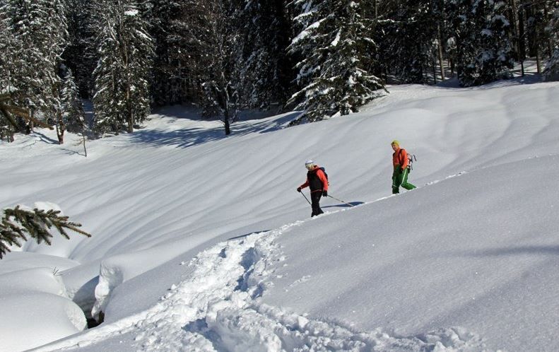 Schneeschuhwandern mit Walter Wolfenstetter