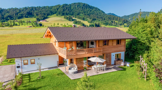 Chalet im Winkl im Sommer