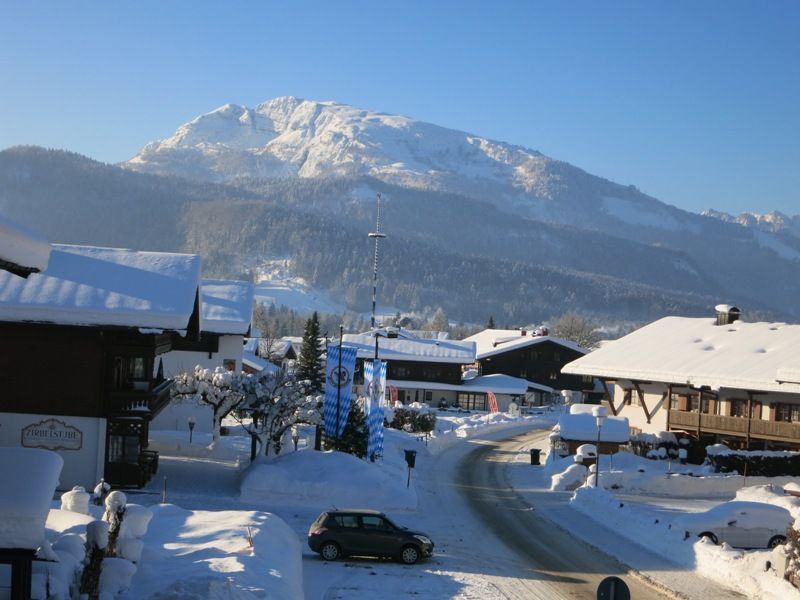 der Ausblick vom Haus