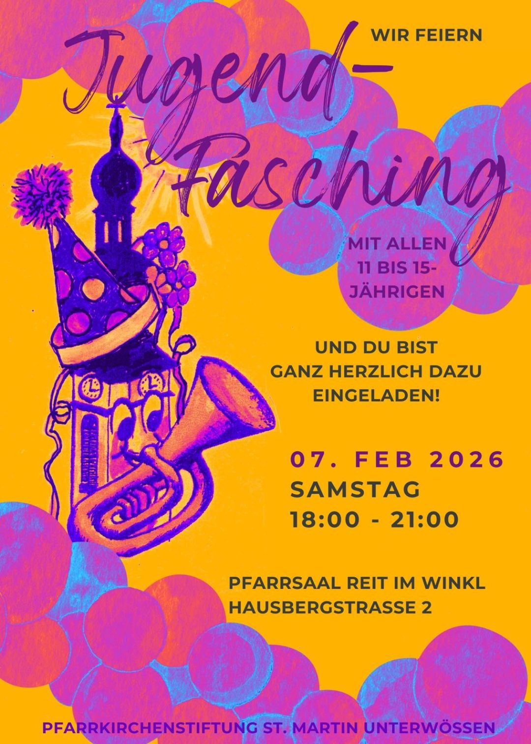 Plakat Jugendfasching