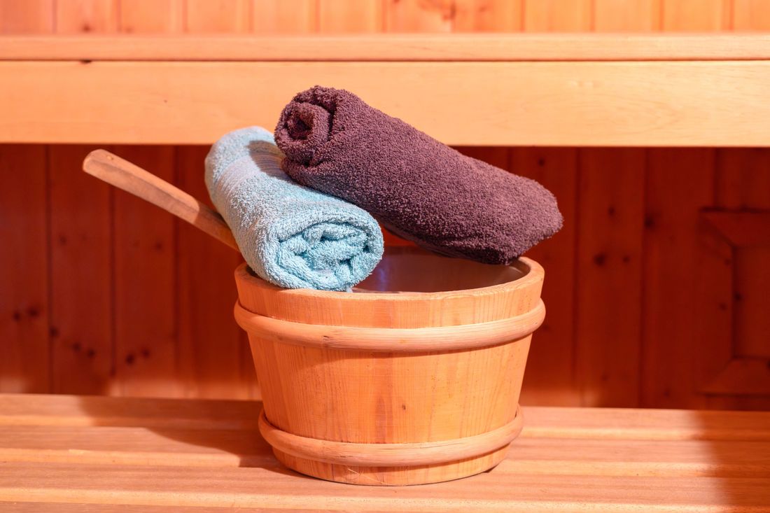 Sauna im Haus
