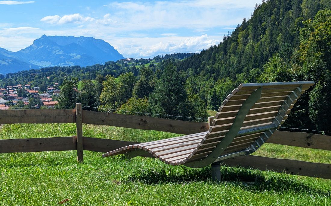 Liege im Panoramaplatzl