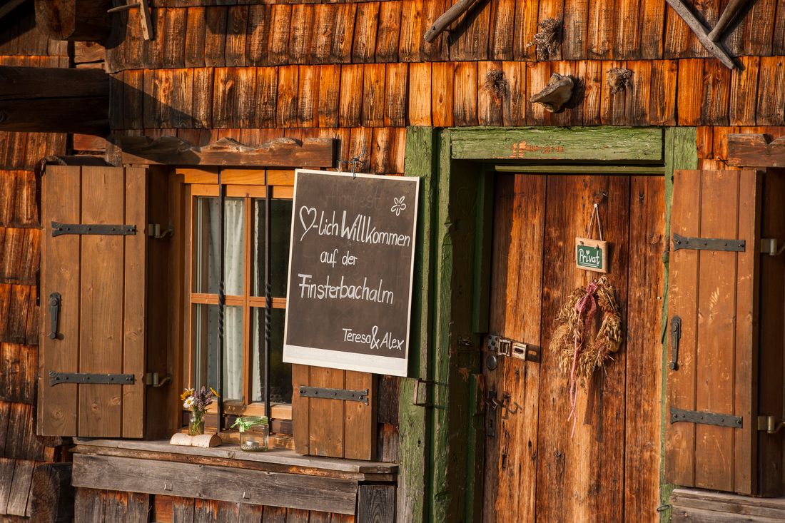 Detail Finsterbachalm